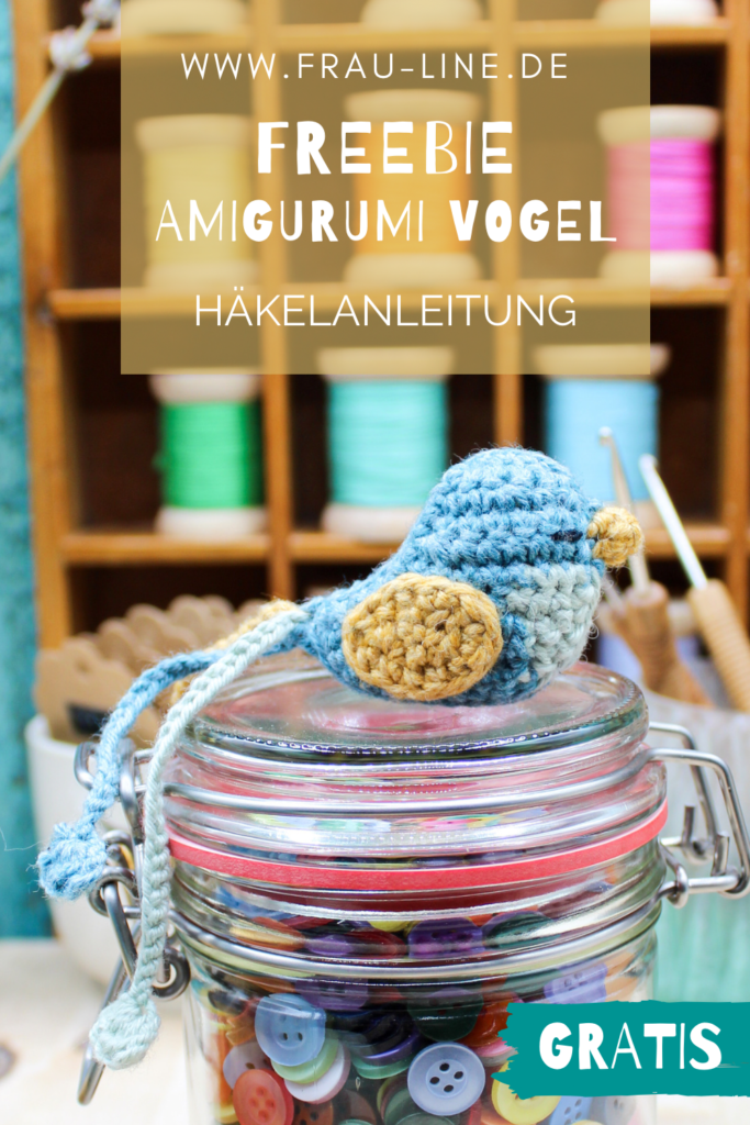 Pin 2 Frau Line Häkelanleitung Amigurumi Vogel