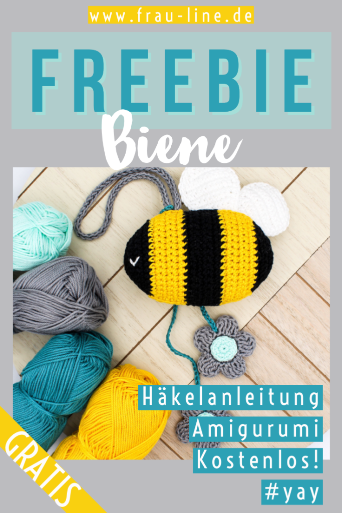 Pin Frau Line Gratisanleitung Amigurumi Hummel häkeln