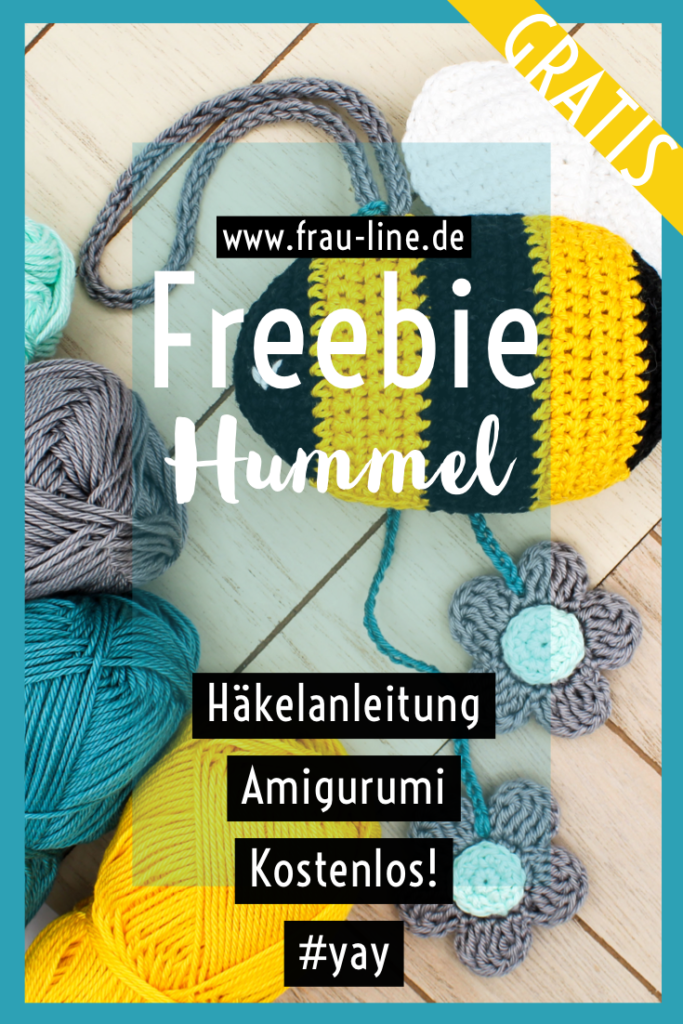 Pin Frau Line Kostenlose Häkelanleitung Amigurumi Biene Anhänger