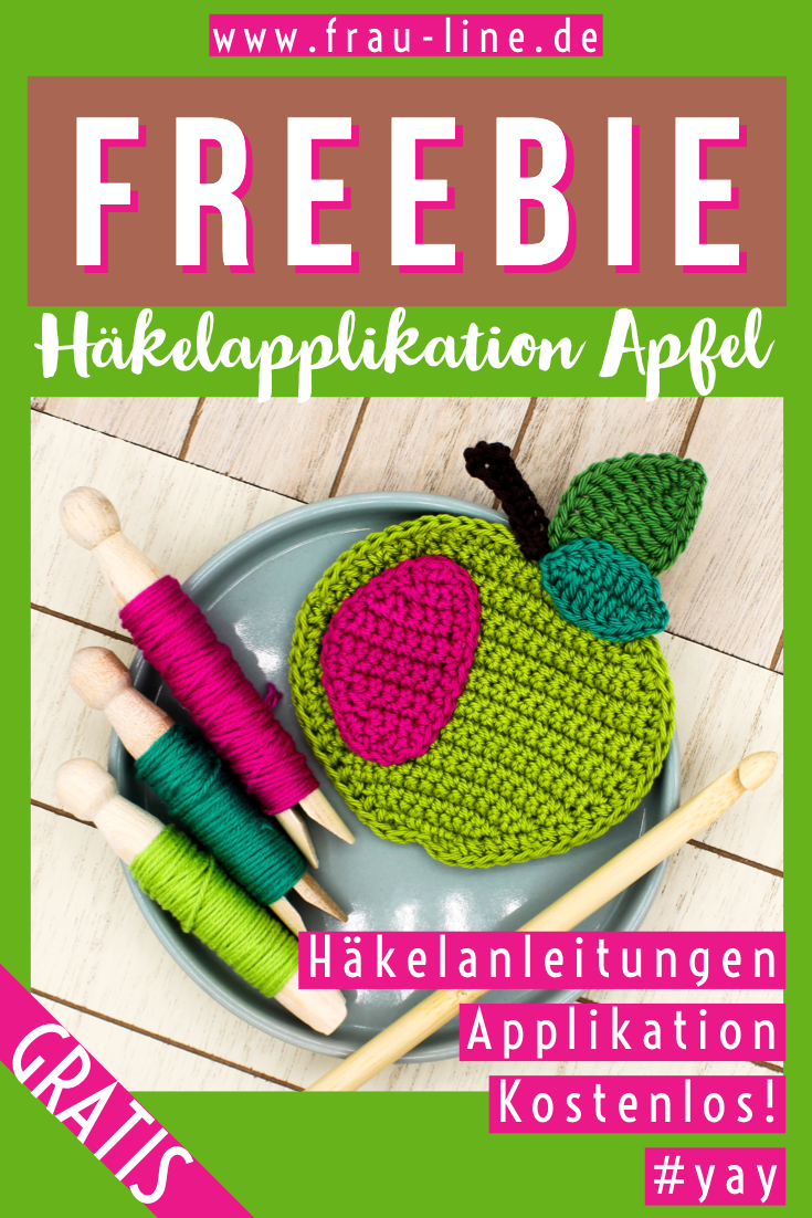 Kostenlose Freebie H kelapplikation Gro er Apfel Frau Line kostenlose-freebie-h-kelapplikation-gro-er-apfel-frau-line