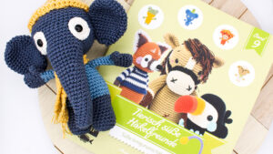 Cover Frau Line Rezension Tierisch süße Häkelfreunde Amigurumi Band 9