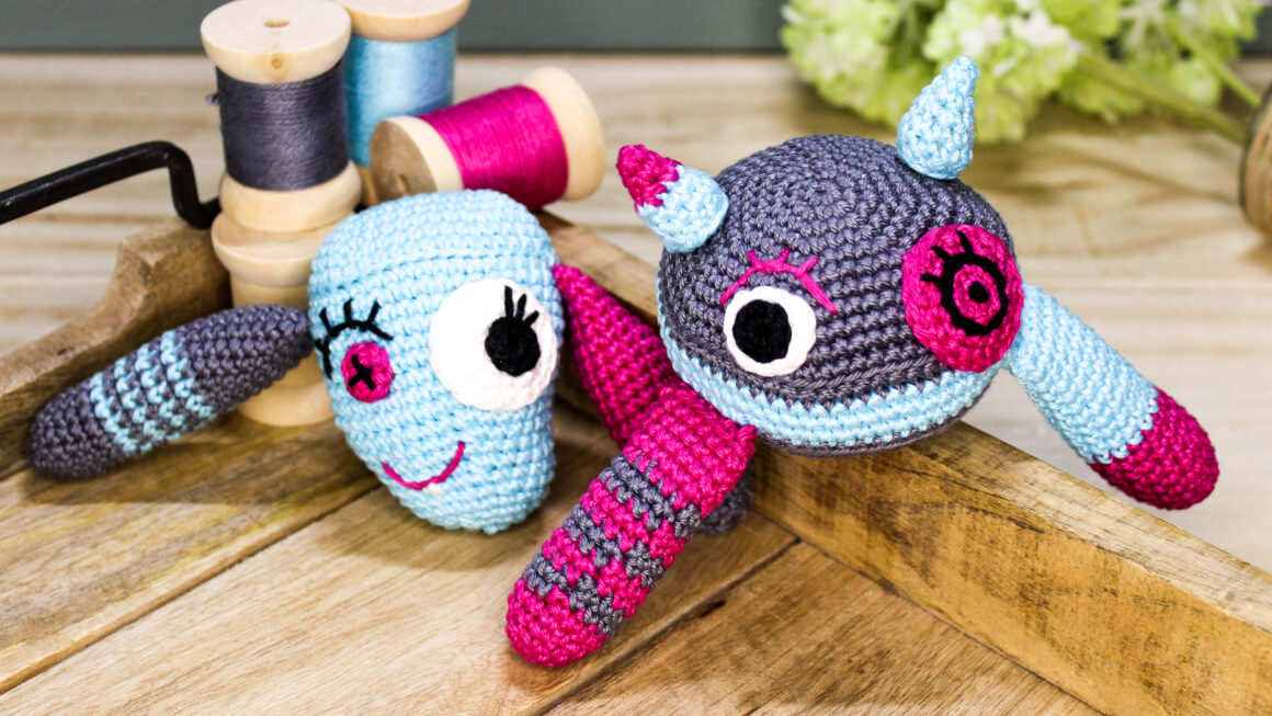 Pin Frau Line Amigurumi Cover Kostenlose Häkelanleitung Monster