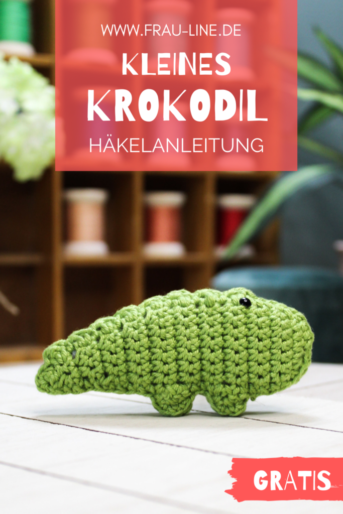 Pin Frau Line Kostenlose Häkelanleitung Ammigurumi Krokodil