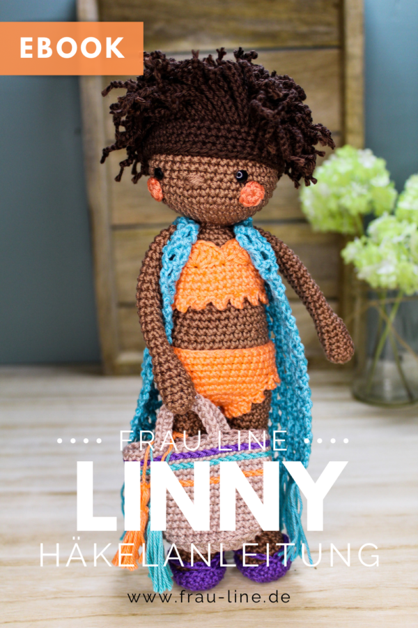 Pin Frau Line Häkelanleitng Häkelpuppe Amigurumi Linny