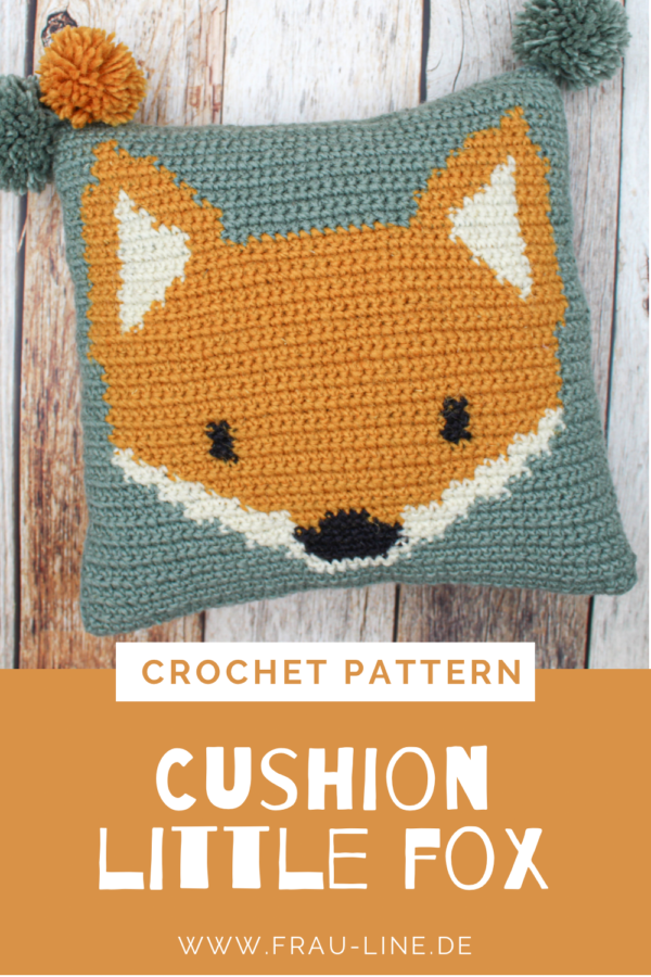Pin Frau Line Crochet Pattern Fox