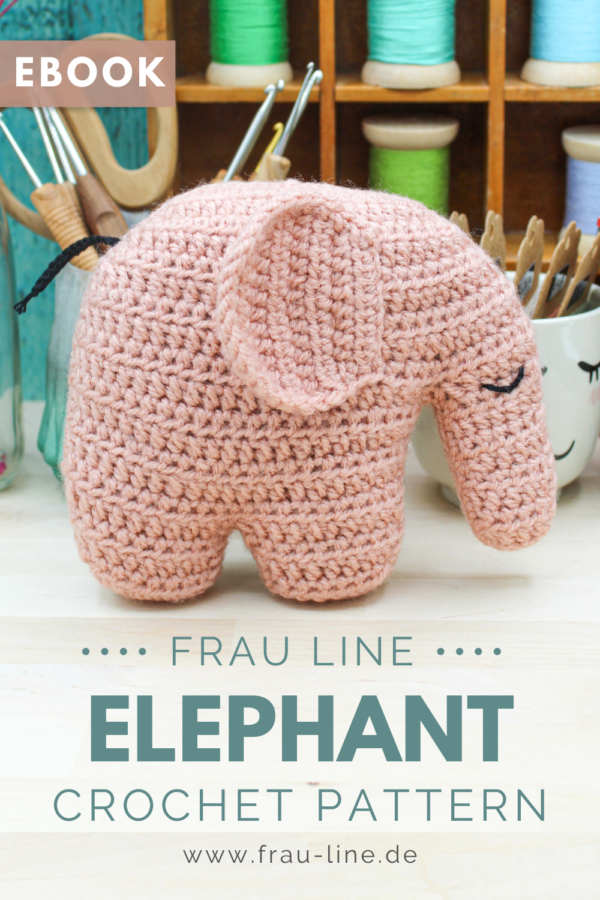 Frau Line Amigurumi Crochet Pattern Pin 2