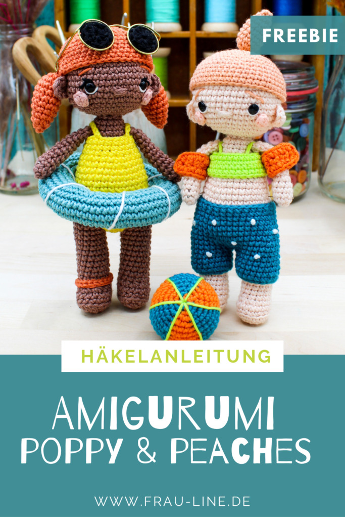 Pin Frau Line Häkelanleitung Amigurumi Puppe