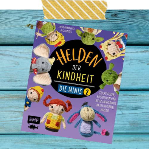 Helden der Kindheit Das Häkelbuch Minis Band 2